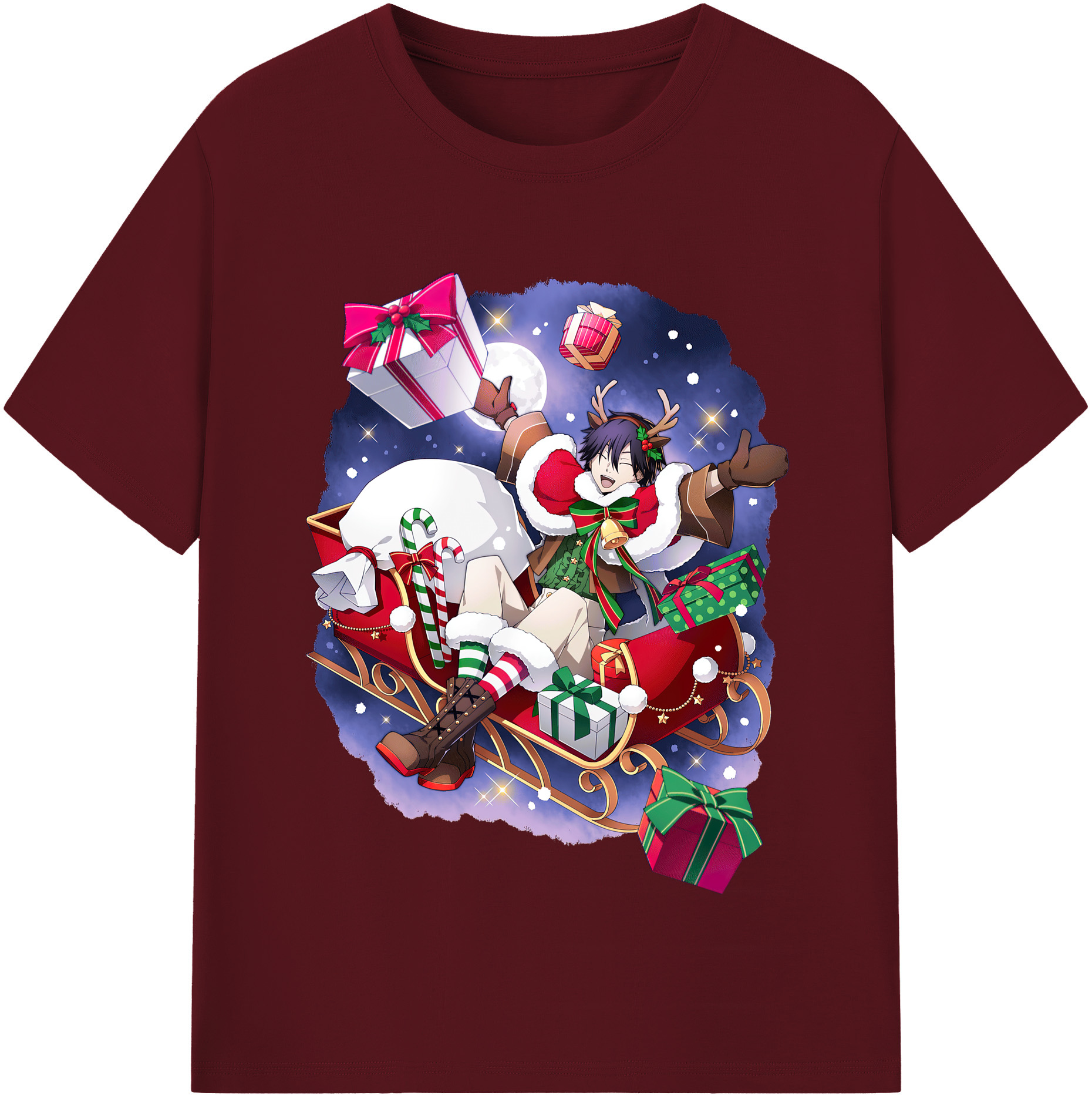 （画像用） 文豪ストレイドッグス Bungo Stray Dogs 綿100％半袖Tシャツ（フロントプリント）
